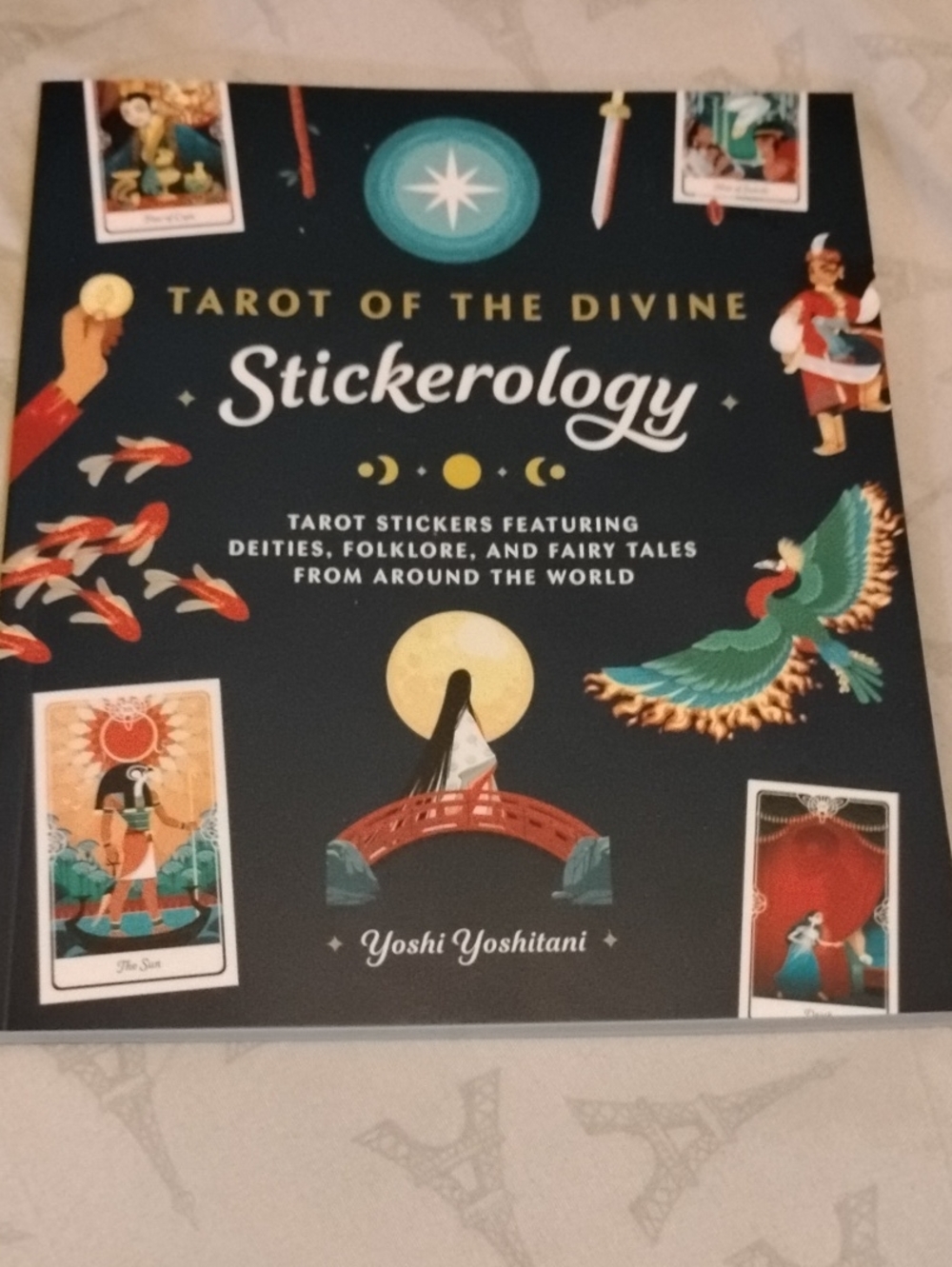 Stickerology Tarot Of The Divine Stickers Book Featuring Worldwide Folklore